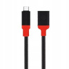 Tactical Pin4Fun adaptér USB-C/ Lightning 0, 1m Black/ Red 8596311251733