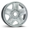 Plechový disk Alcar Stahlrad KFZ 9993 7x17 5x114,3 (67) ET50 (MAZDA, strieborny, 7J x 17)