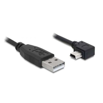 Delock DL82684 Konvertorový kábel USB 2.0-A samec na USB mini-B 5-pin koleno samec 5 m (DL82684) Delock