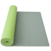 Yate Yoga Mat dvouvrstvá barva zelená/šedá
