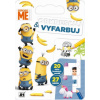 Obkresľuj a vyfarbuj Mimoni