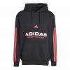 adidas House of Tiro Nations Pack Hoodie Adults Black/Ruby Red L
