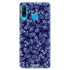 Silikonové pouzdro iSaprio - Huawei P30 Lite - Blue Leaves 05 (Odolný silikonový kryt, obal, pouzdro iSaprio - Huawei P30 Lite - Blue Leaves 05 - skvělá ochrana a pružnost, stylový UV potisk, lehkost,