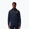 Pánska mikina The North Face Reaxion Fleece Full Zip Hoodie samit navy dark heather/asphalt grey