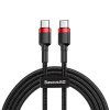 Baseus CATKLF-G91 Cafule Series / USB-C / PD2.0 60W / Flash, 1m
