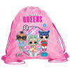 PASO Vrecko / vak na prezúvky a cvičenie L.O.L. Surprise Queens 38x34 cm