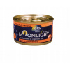 Mokré krmivo pre psov Moonlight kuracie mäso a kuracie srdcia 80 g, bez obilnín, v konzerve