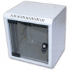 10'' rack jednodielny 9U/260 TRITON šedý dvere sklo RBA-09-AS3-CAX-C1