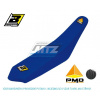 Poťah sedla Yamaha YZF250 / 19-20 + YZF450 / 18-20 - modrý (typ poťahu PMD)