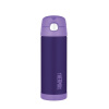 Thermos FUNtainer - detská termoska so slamkou 470 ml - fialová Veľkosť: ks