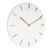 Dizajnové nástenné hodiny 5716WH Karlsson 45cm