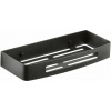 GEDY 241714 Smart polica do sprchy, 30 x 4,5 x 12,8 cm, čierna matná