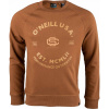 O'Neill AMERICANA CREW SWEATSHIRT hnedá,béžová Pánska mikina XL