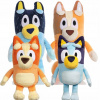 4x rodina Bluey Cuddly hračkársky maskot (4x rodina Bluey Cuddly hračkársky maskot)
