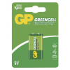GP Zinko-chloridová batéria GP Greencell 6F22 (9V) 1ks v blistri 1012511000