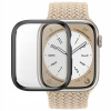 PanzerGlass Apple Watch 9/8/7 45 mm ochranný kryt s D30 čierny rámček 3690