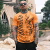Yakuza tričko pánske Swear Regular TSB 26001 orange popsicle Farba: oranžová, Veľkosť: 3XL