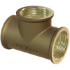Mexen BRASS mosadzný T-kus 6/4 GW x 6/4 GW x 6/4 GW - W97403-646464