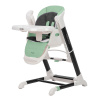 CARRELLO Jedálenska stolička Cascata tropical green