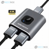 HDMI PREPÍNAČ ROZBOČOVAČ SPLITTER ADAPTÉR 4K HDMI Prepínač 2x1