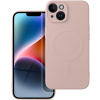 Silikónové puzdro na Apple iPhone 14 Plus Silicone Mag Cover ružové
