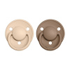 BIBS De Lux cumlíky zo silikónu 2ks - one size Varianta: Vanilla / Dark Oak