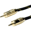 Roline 11.09.4285 jack audio prepojovací kábel [1x jack zástrčka 3,5 mm - 1x jack zástrčka 3,5 mm] 5.00 m viacfarebná tienený; 11.09.4285