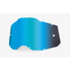 plexi Racecraft 2/Accuri 2/Strata 2, 100% - USA (modré chrom, Anti-fog) M152-420