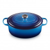 Le Creuset Kastról SIGNATURE 31 cm, 6,3 l, oválny, AZURE, liatina