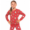 Pyžamo, župán - Cornette pyžamá veľkosť 92 červená, viacnásobná (L.O.L.)