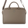 Guess PU Grained Triangle Logo Computer Bag 15/16