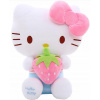 Maskot HELLO KITTY Jahoda 30 cm PLYŠOVÝ