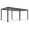 Gutroof Elegance hliníková pergola 3 x 6 m antracit/svetlošedá