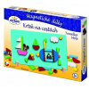 Detoa Magnetické puzzle Krtek na cestách