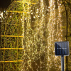 Svetelný stĺp do záhrady - 30 prameňov 600 LED svetiel Twinkle Fairy Lights Outdoor Waterproof Waterfall Vine (30 prameňov 600 LED diódy Twinke Fairy Lights Outdoor Vodotesný vodopád vinič)