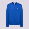 Nike M Nk Club Bb Crew Modrá EUR L