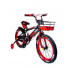 MK YB collection Ytonic detský bicykel čierno-červený 16