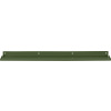 Nástenná polica Ledge 80 cm zelená