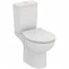 Ideal Standard Eurovit WC kombi s doskou SoftClose, vario odpad, spodné napúšťanie, RimLS+, biela W007301