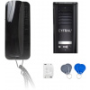 INTERCOM CYFRAL COSMO 1-TENANT CASSETTE BLACK UNIFON BLACK