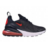 Mládežnícke topánky Nike Air Max 270 'Black Light Crimson' FB8037-001 veľkosť 38,5