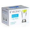 Poháre na vodku KROSNO X IKS Basic Glass 50ml (Poháre na vodku KROSNO X IKS Basic Glass 50ml)