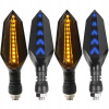 4 X LED SMEROVKA MOTOCYKLA SKÚTRA ŠTVORKOLKA MOTOCYKEL DYNAMICKÝ ATEST