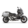 SHAD Kompletná sada bočných hliníkových kufrov SHAD TERRA, 36/36 litrový bočné kufre, vrátane montážnej sady SHAD HONDA X-ADV 750