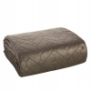 Prikrývka na posteľ - Eurofirany Eurofirany 220 x 240 cm odtieňov hnedej (Bedspread Luiz 220x240 Brown Design 91)