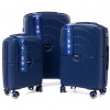 Súprava cestovných kufrov RGL 3ks L, M, S - Extremely Durable Collection 45 l 70 l 95 l PP4 námořnická modrá