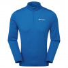 Montane Dart Zip Neck neptune blue rolák se zipem pánský Velikost: S