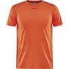 Pánské funkční triko CRAFT Adv Essence Ss oranžové Velikost: XL