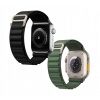 2xPASEK NA HODINKY APPLE WATCH 38/40/41mm SE/9/8/7/6/5/4/3/2 ČIERNY ZELENÝ
