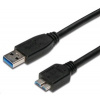 PREMIUMCORD Kabel USB 3.0 A - Micro B 0,5m, propojovací (M/M) ku3ma05bk